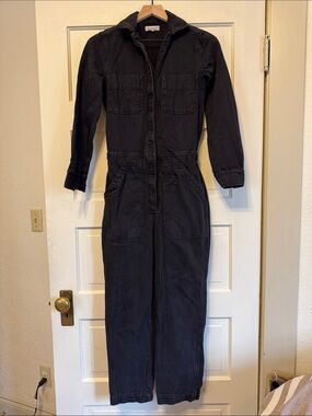 Tradlands Black Utility Jumpsuit